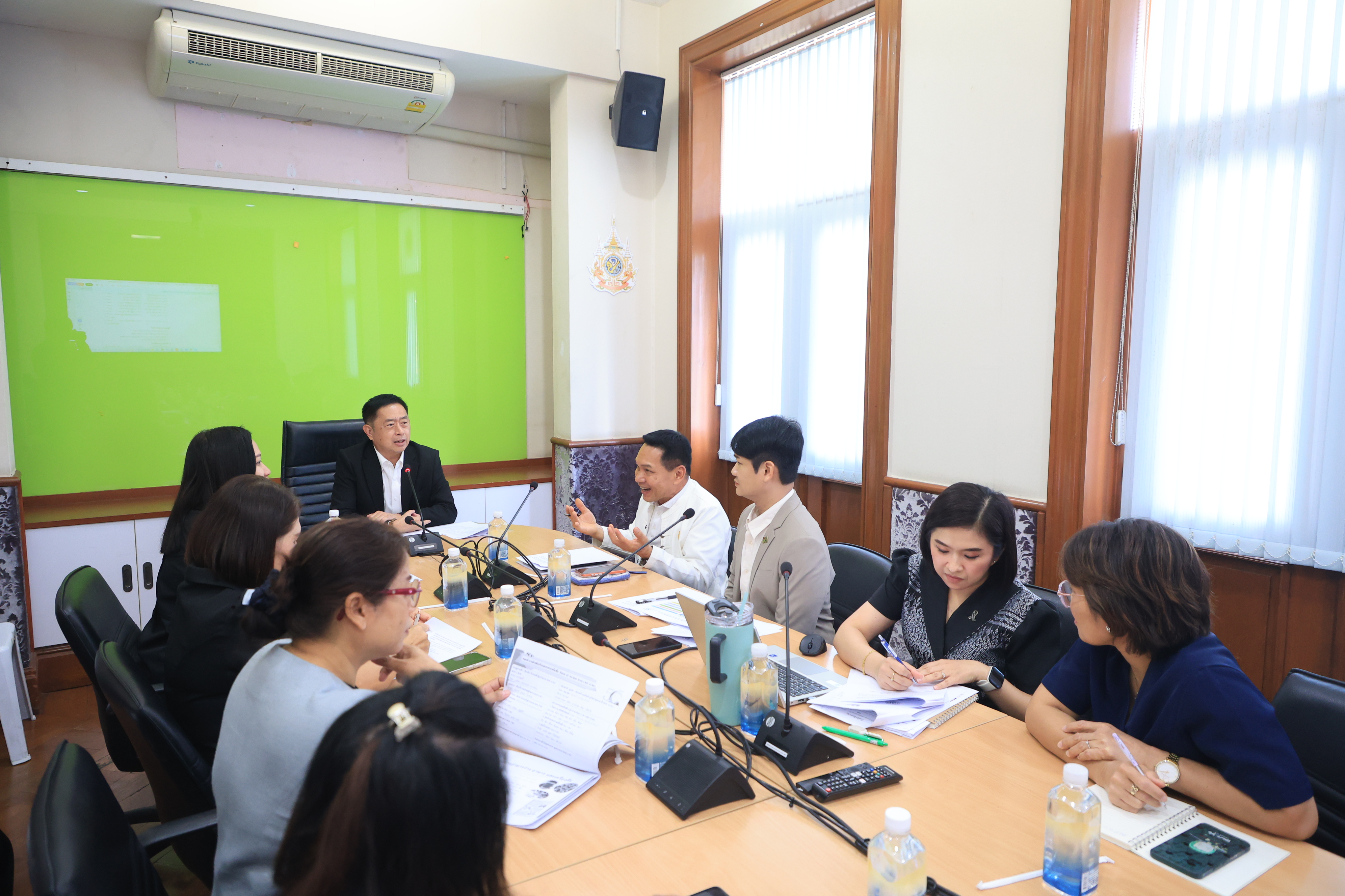 title - ส.ป.ก. ประชุมคณะทำงานฝ่ายต้อนรับ และอาหาร/เครื่องดื่ม เนื่องในวันคล้ายวันสถาปนา ส.ป.ก. ครบรอบ 51 ปี ครั้งที่ 1/2569